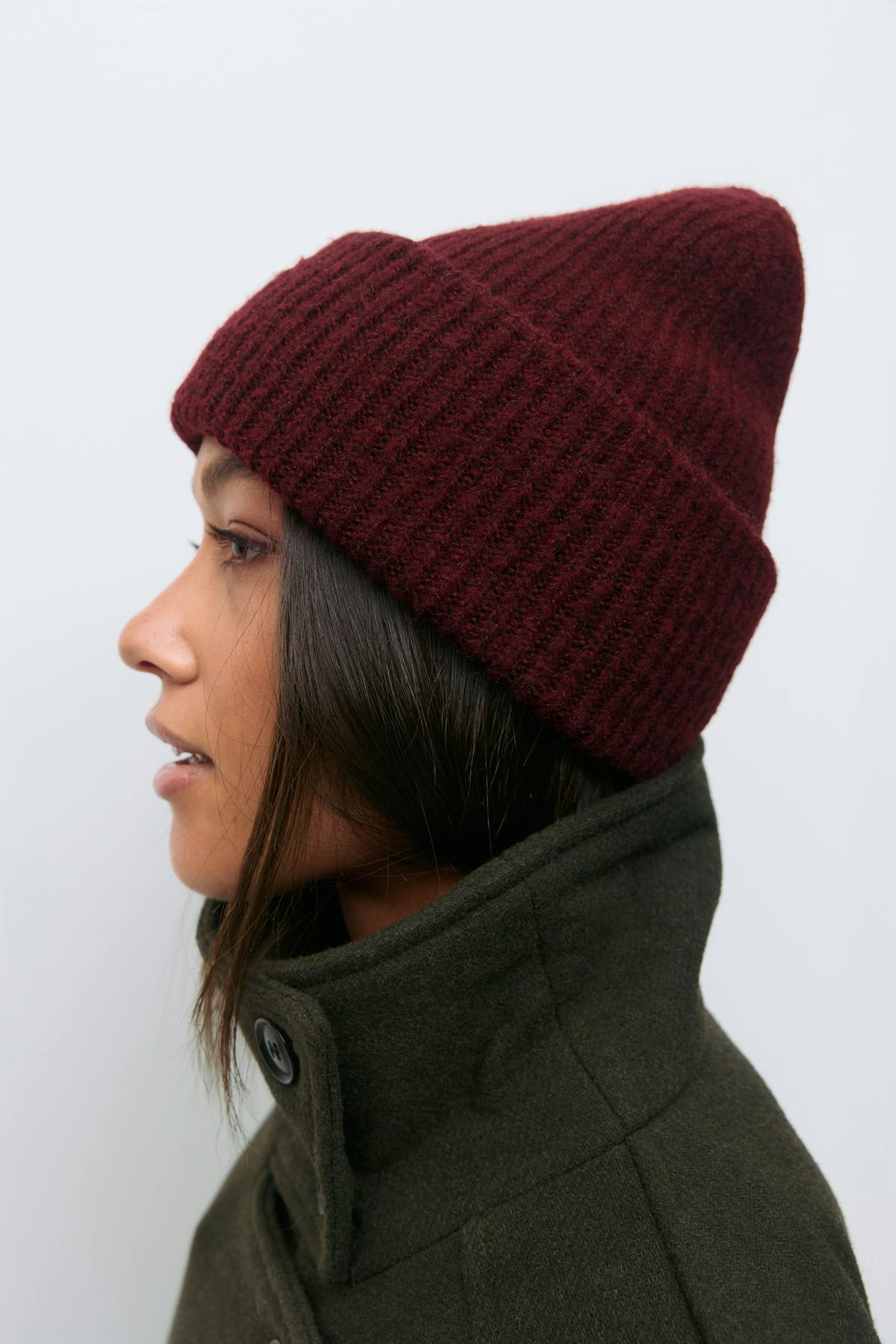 Rib beanie