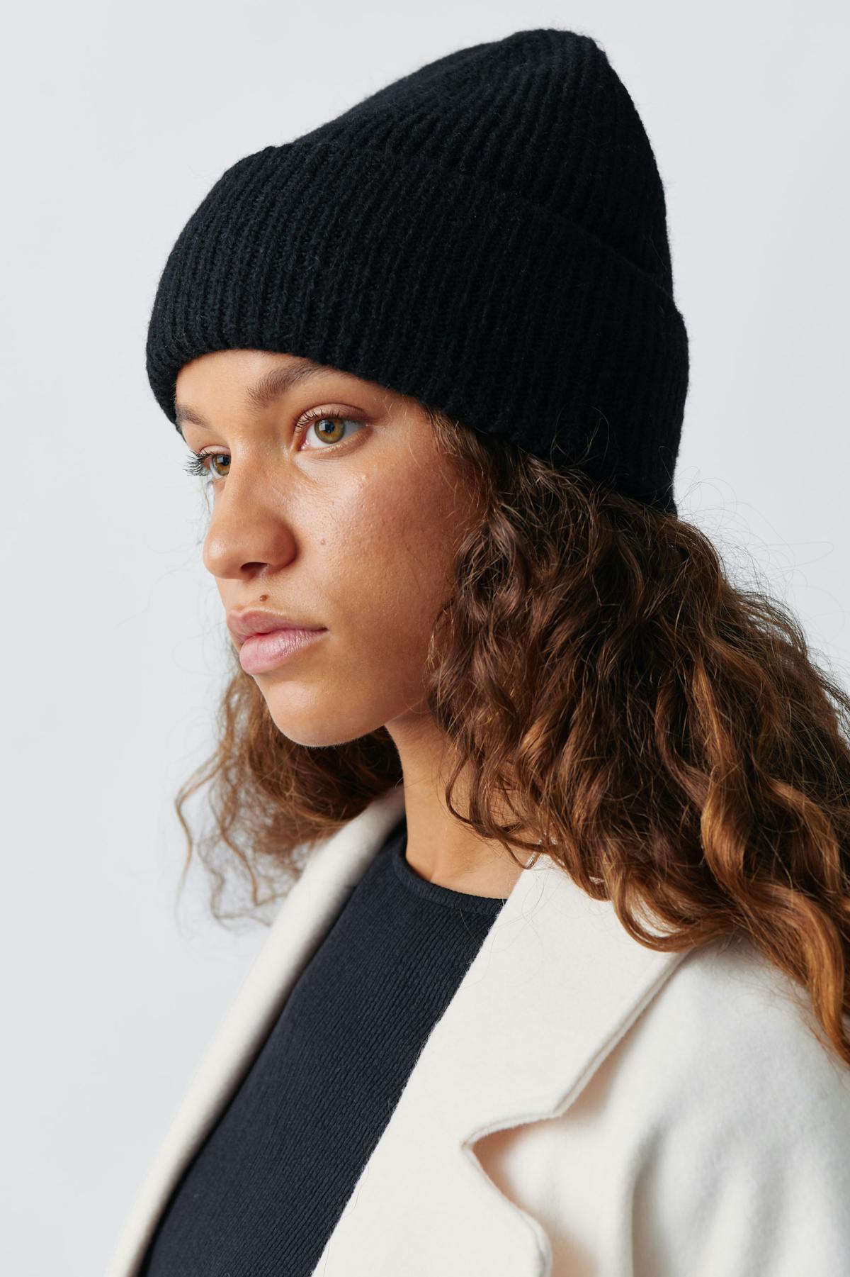 Rib beanie
