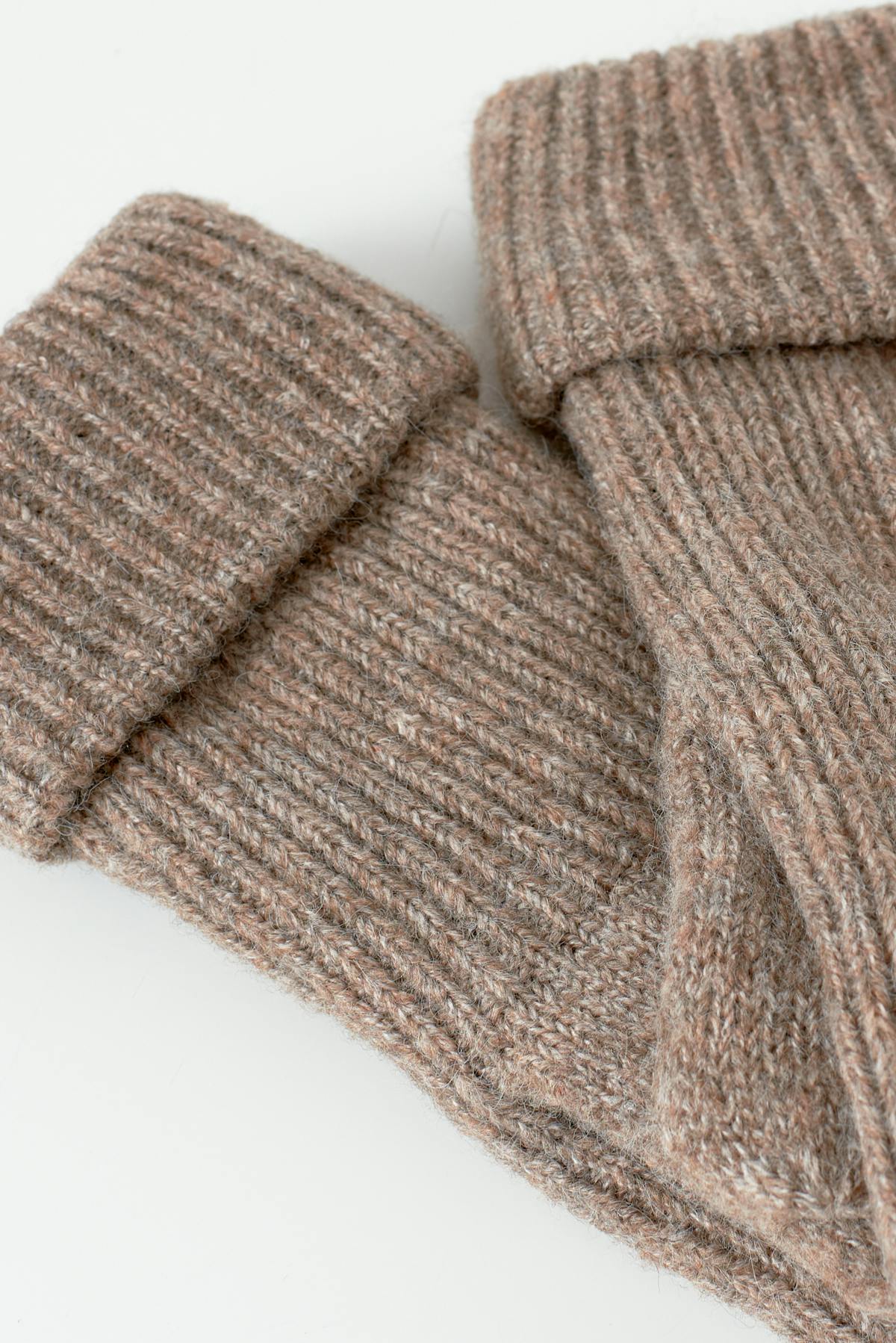 Rib mittens