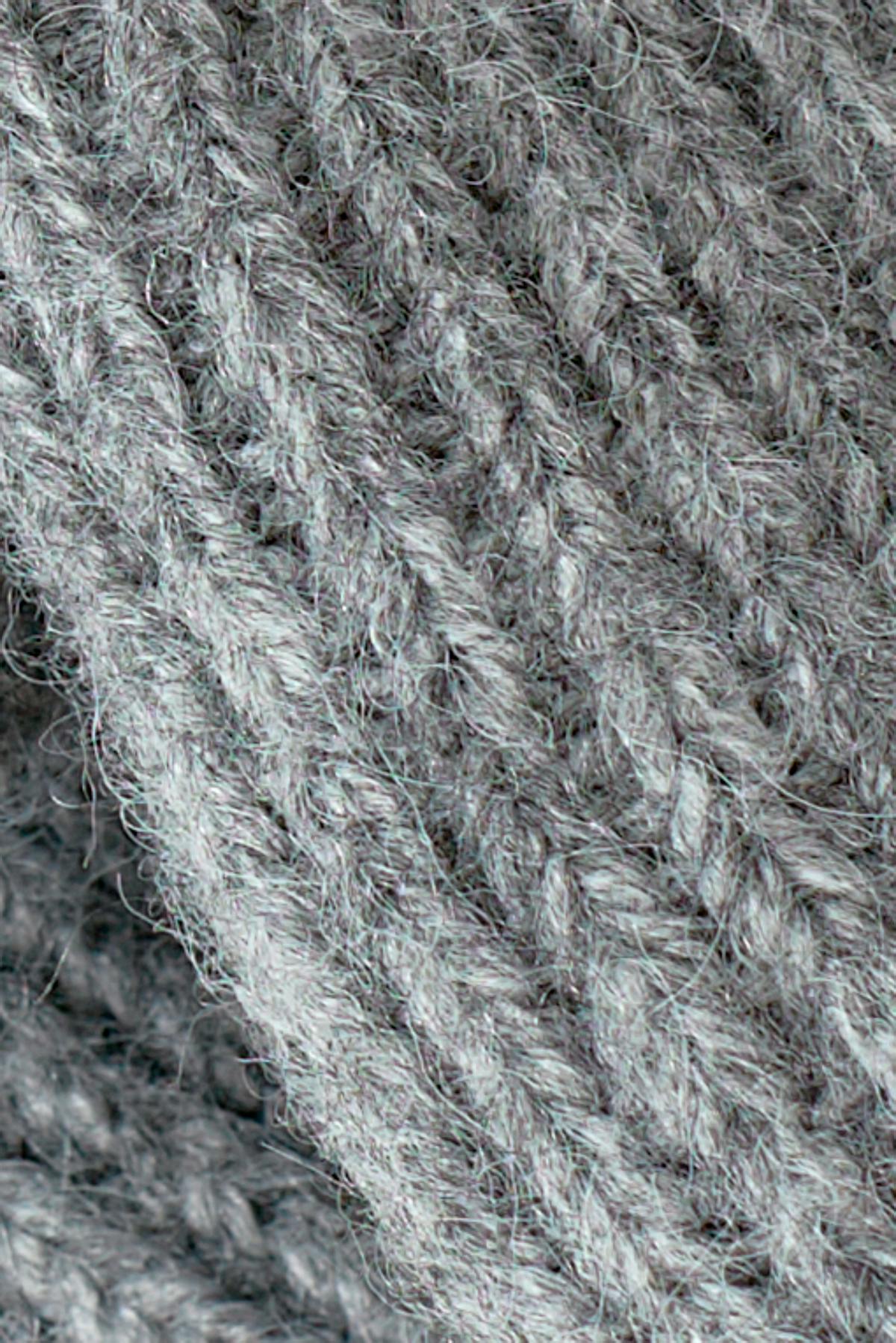 Rib mittens