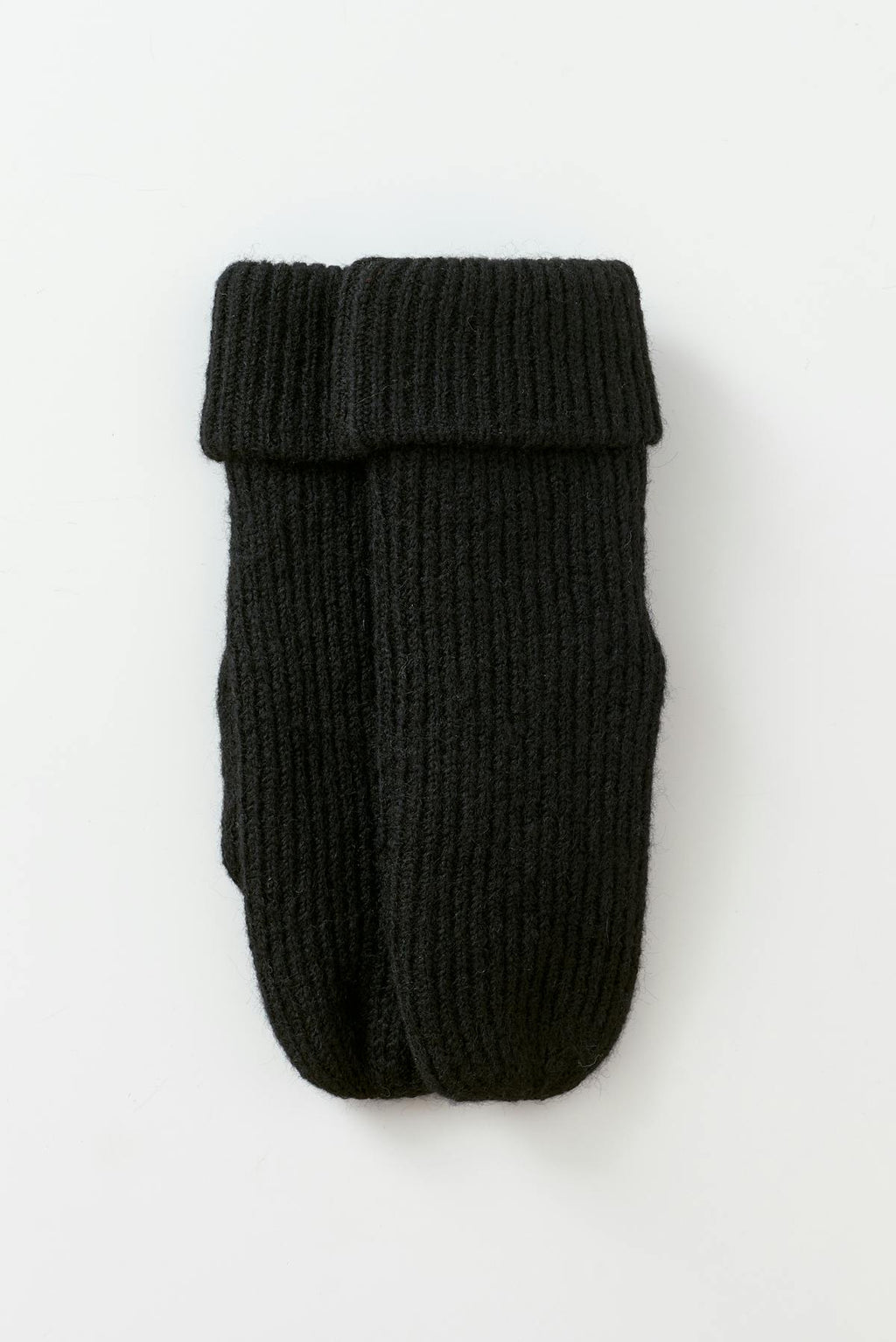 Rib mittens
