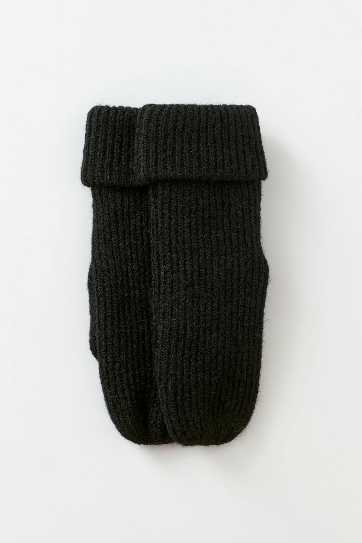 Rib mittens