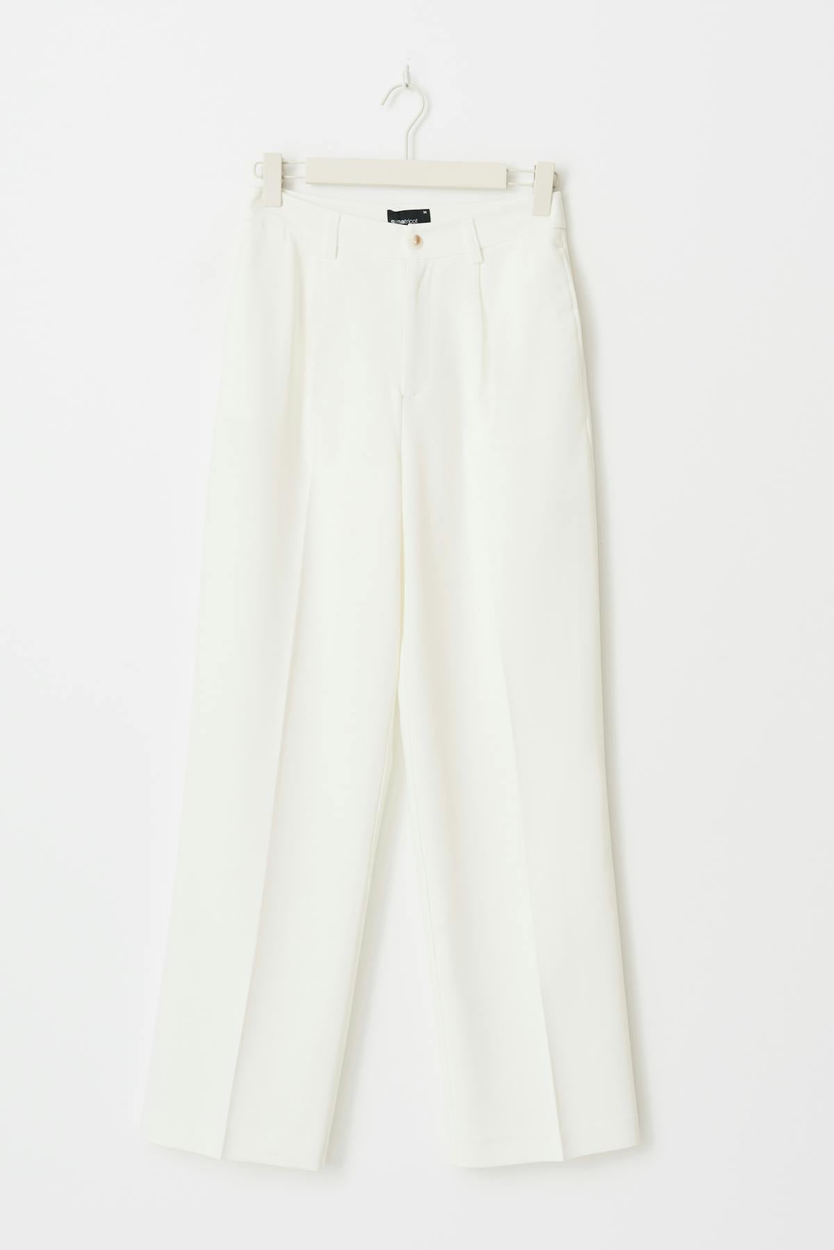 Tailored wide trousers