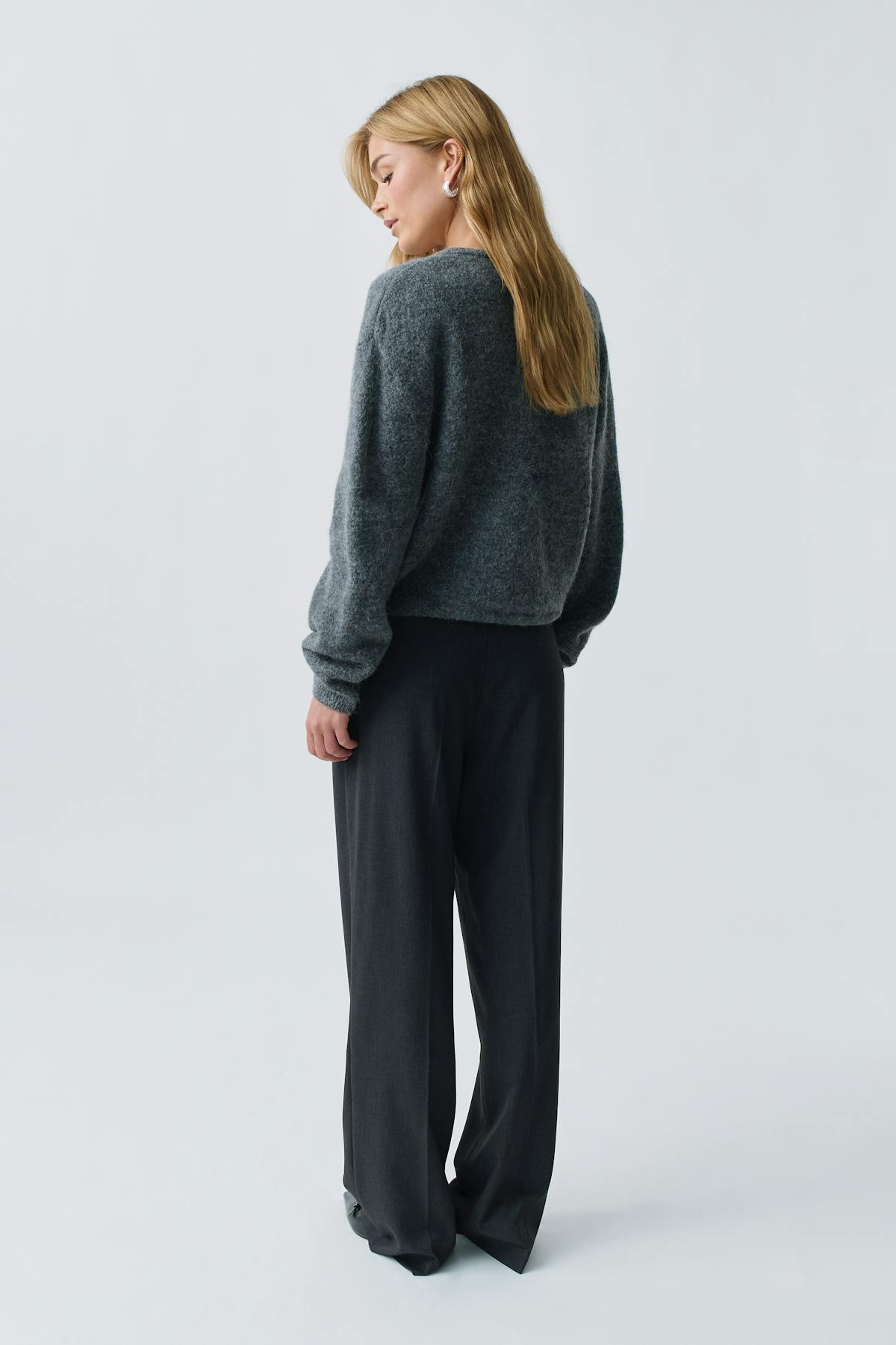 Tailored wide trousers