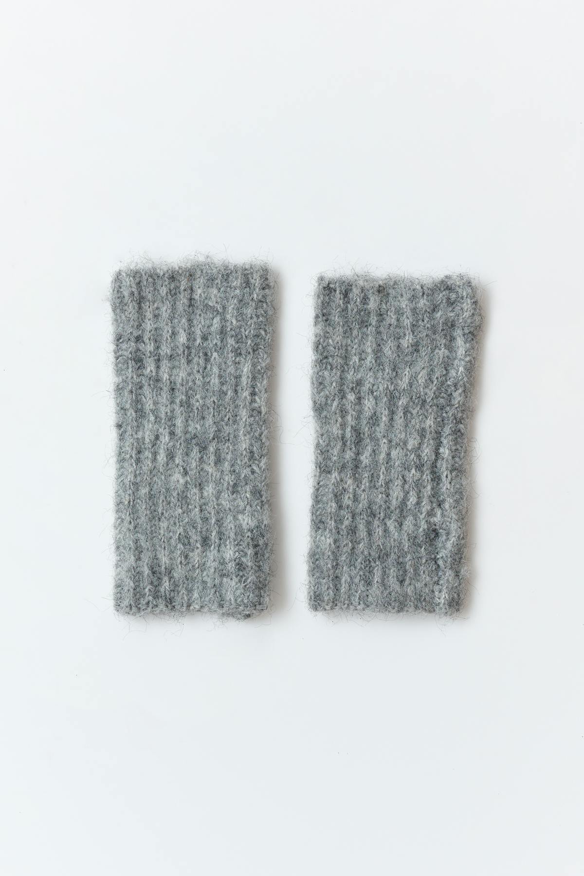 brushed wrist warmers