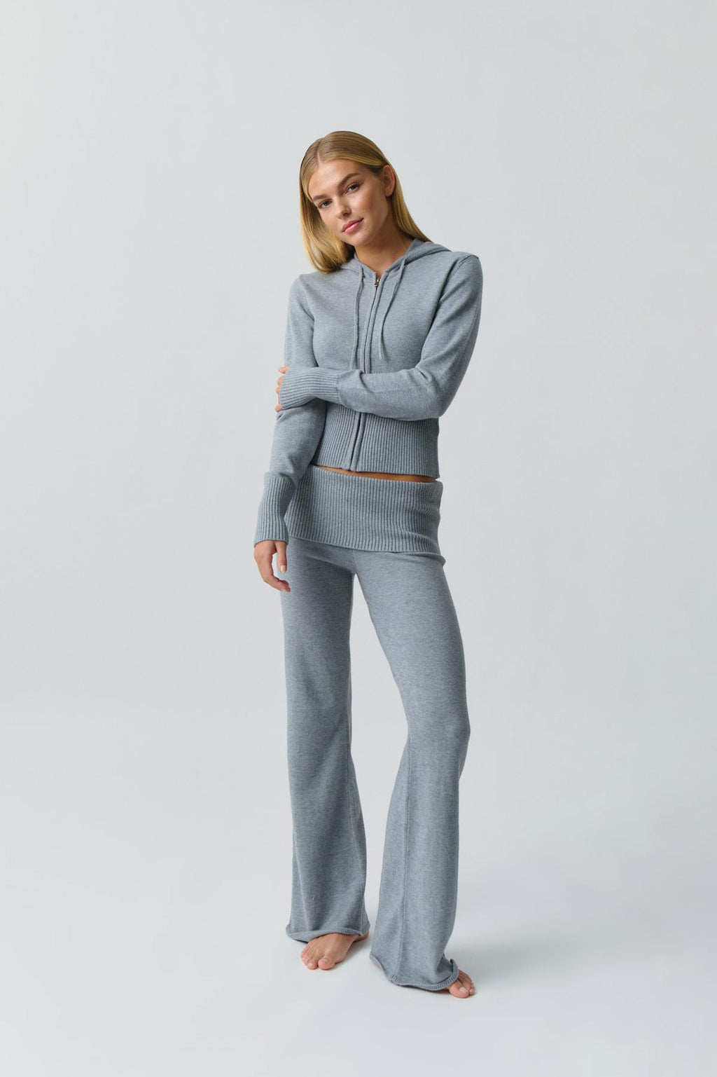 Knitted lounge trousers