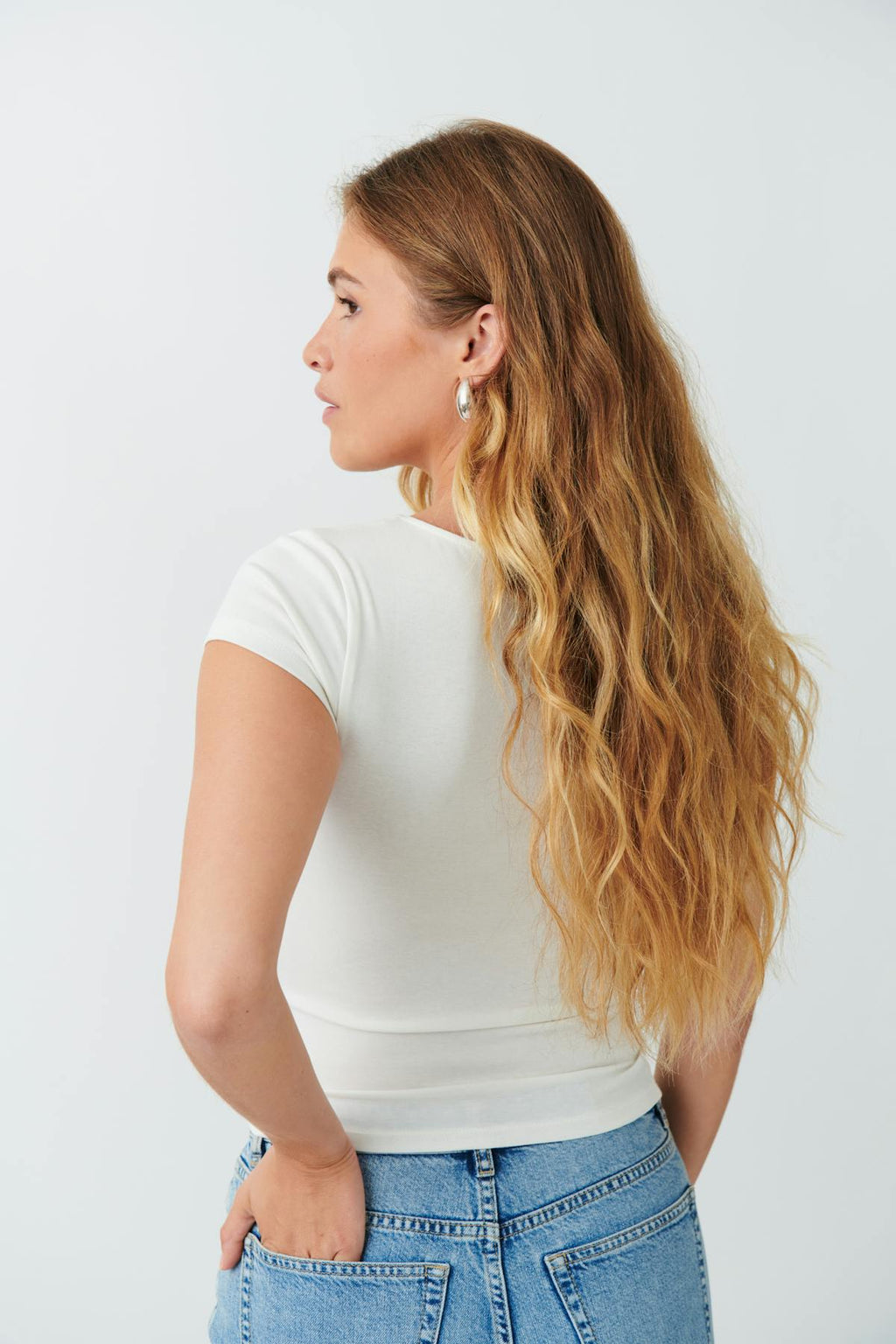 Scrunch detail top