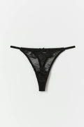 Lace thong