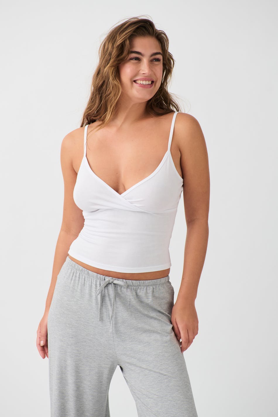 Soft homewear singlet