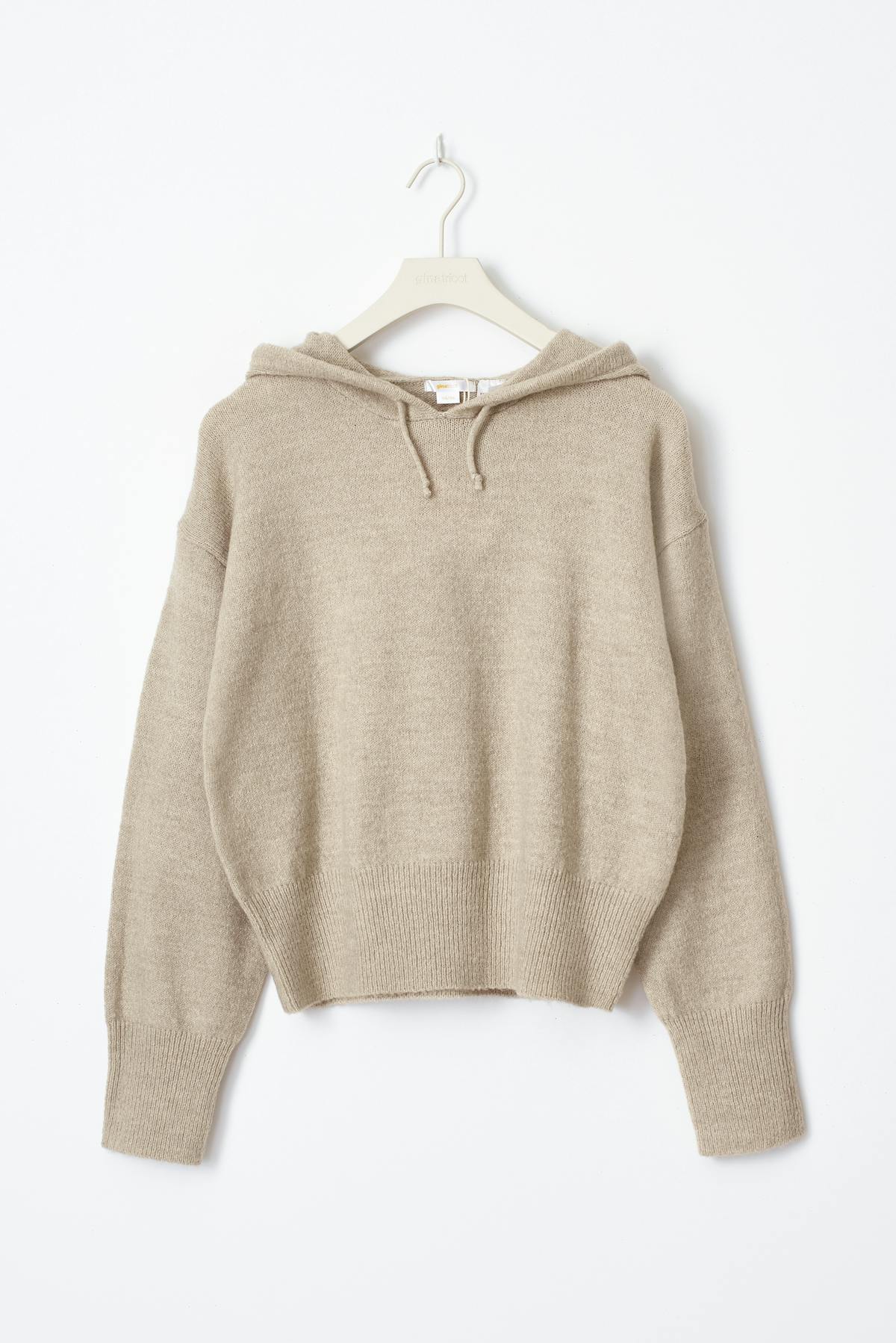y soft knitted hoodie