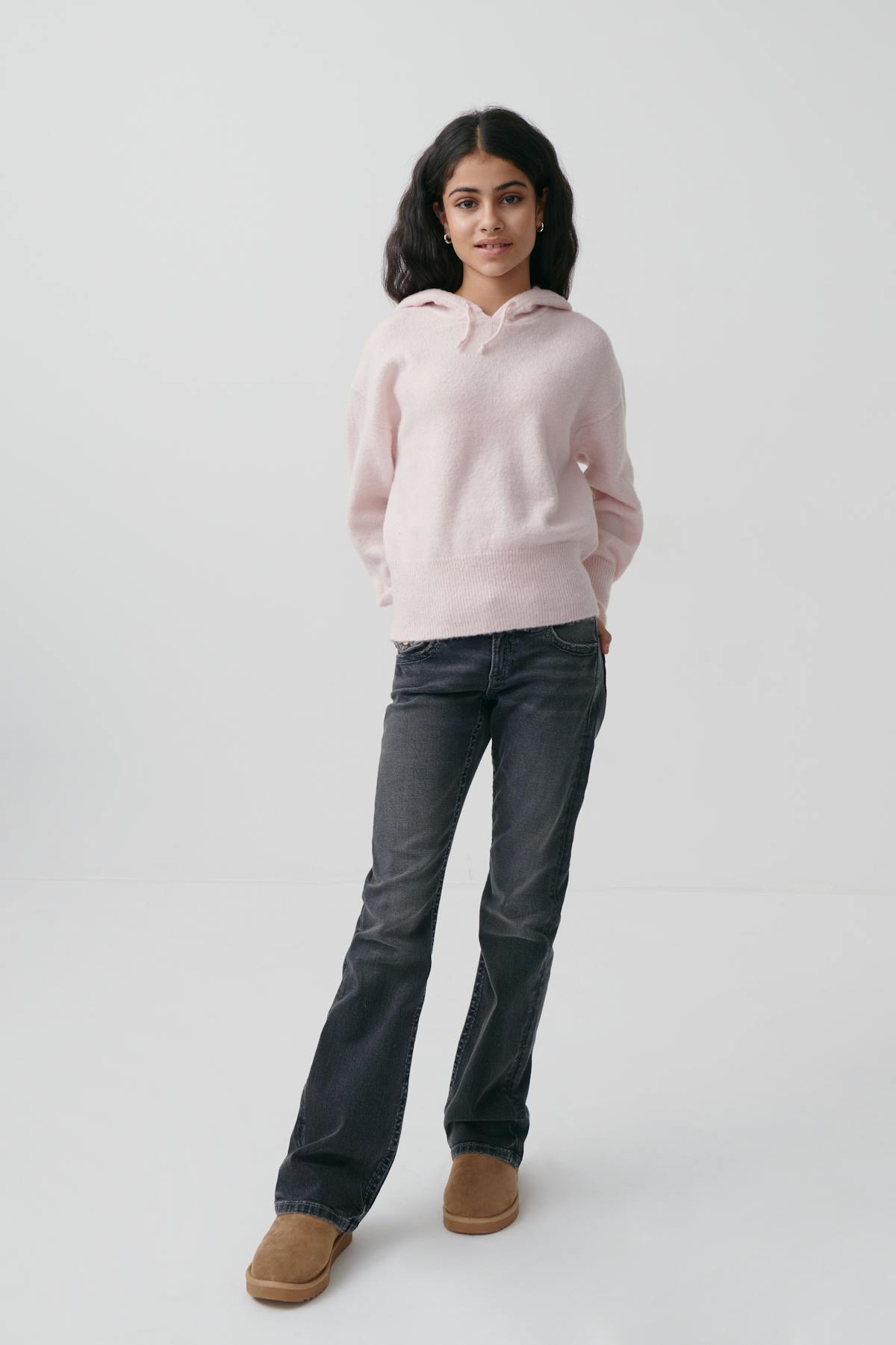 y soft knitted hoodie