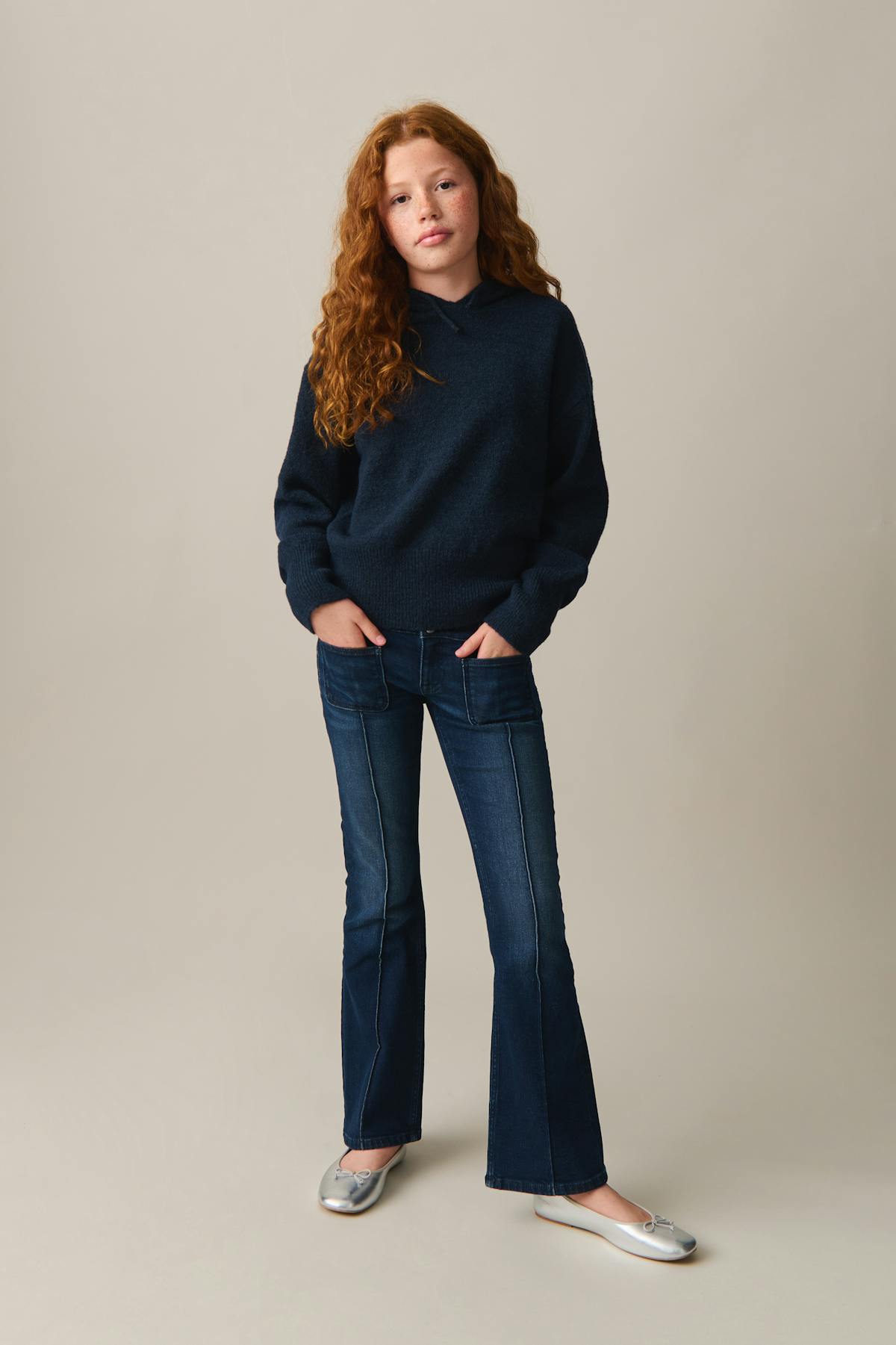 y soft knitted hoodie
