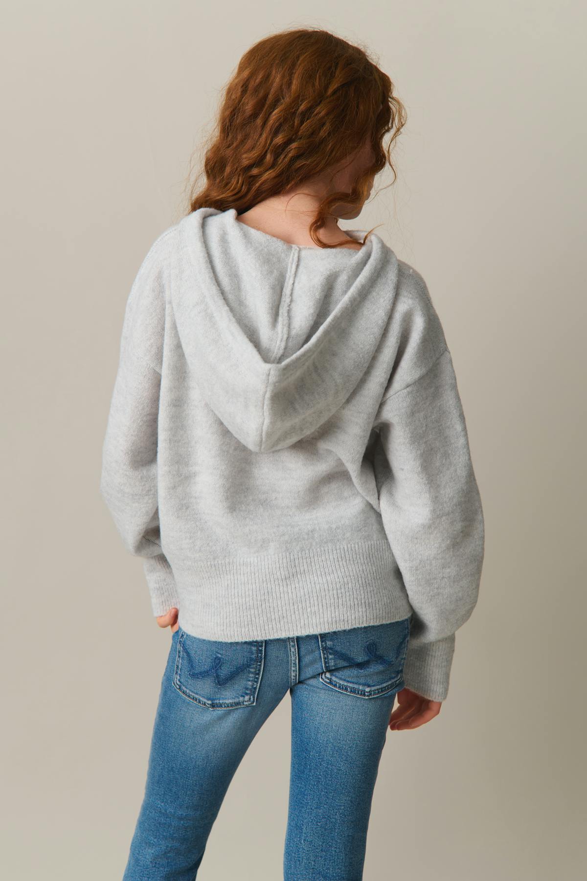 y soft knitted hoodie