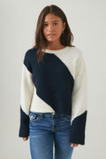 y knitted sweater