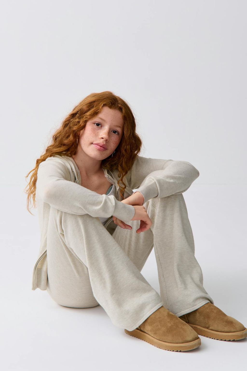 y soft knitted pants