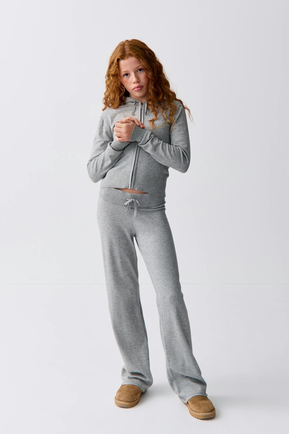 y soft knitted pants
