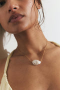 Natural pearl necklace