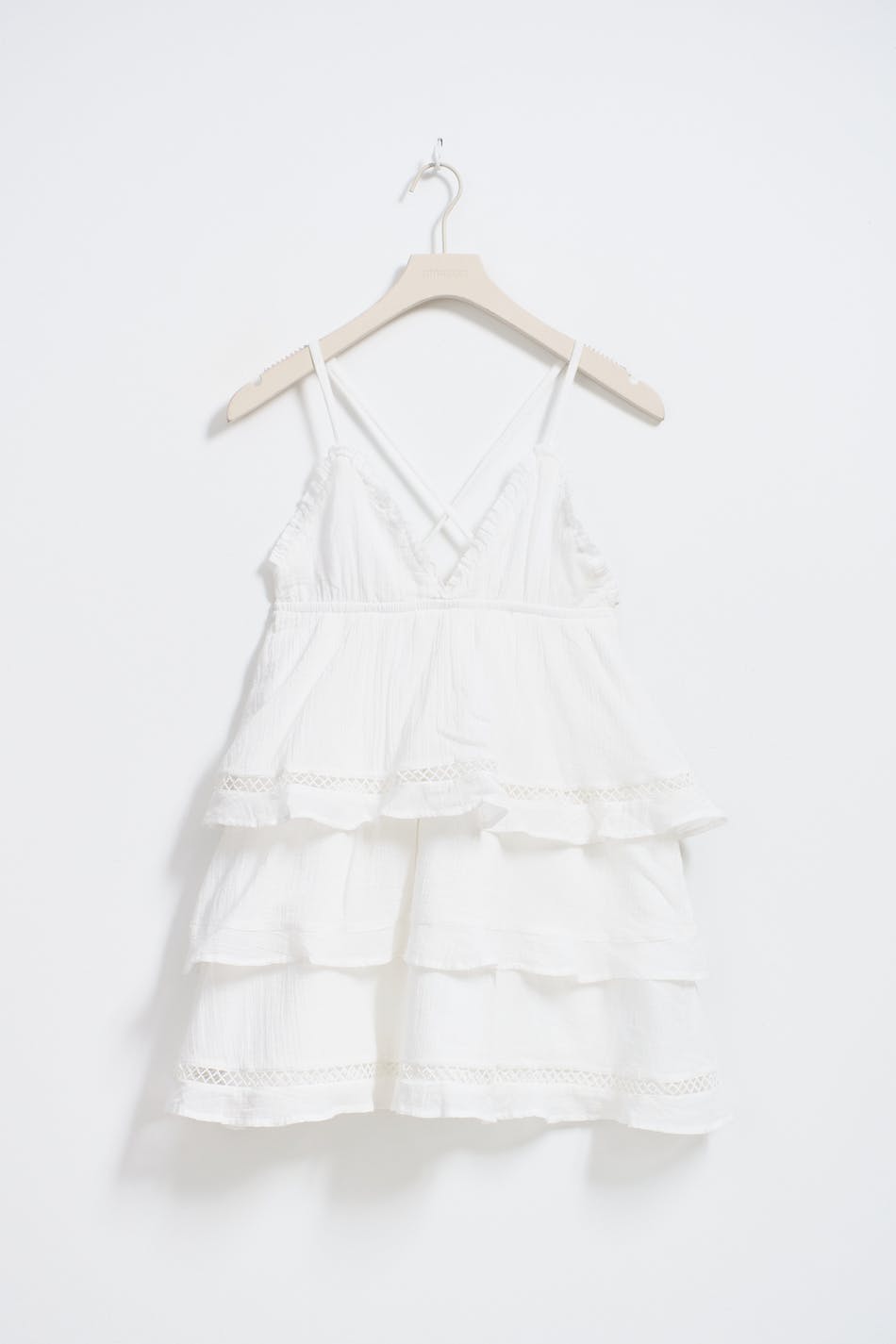 Y triangle mini dress