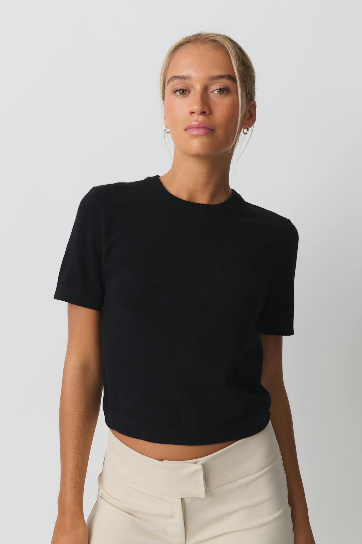 Knitted tee