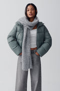 Short puffer jacket