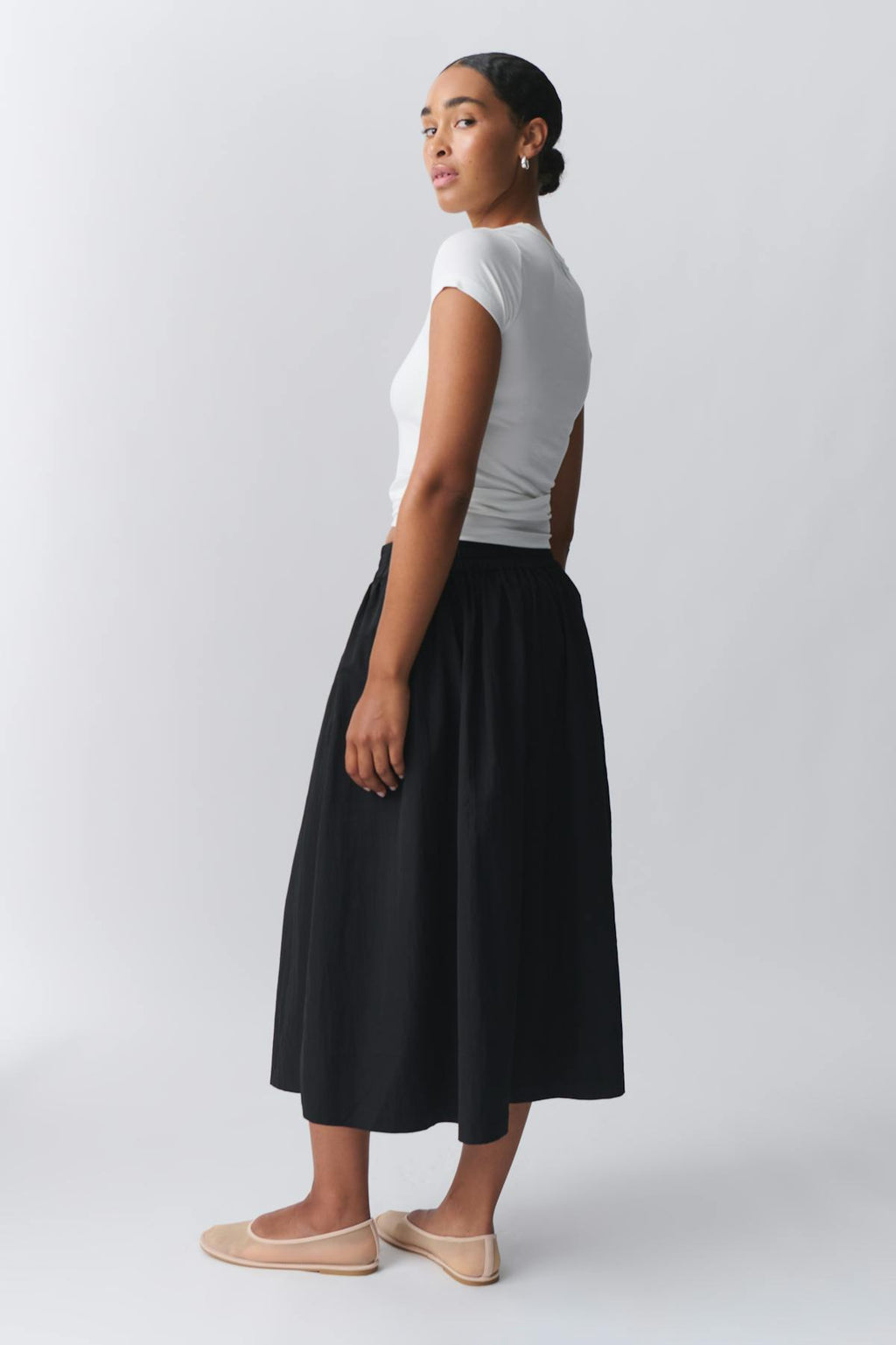 Pleated skirt