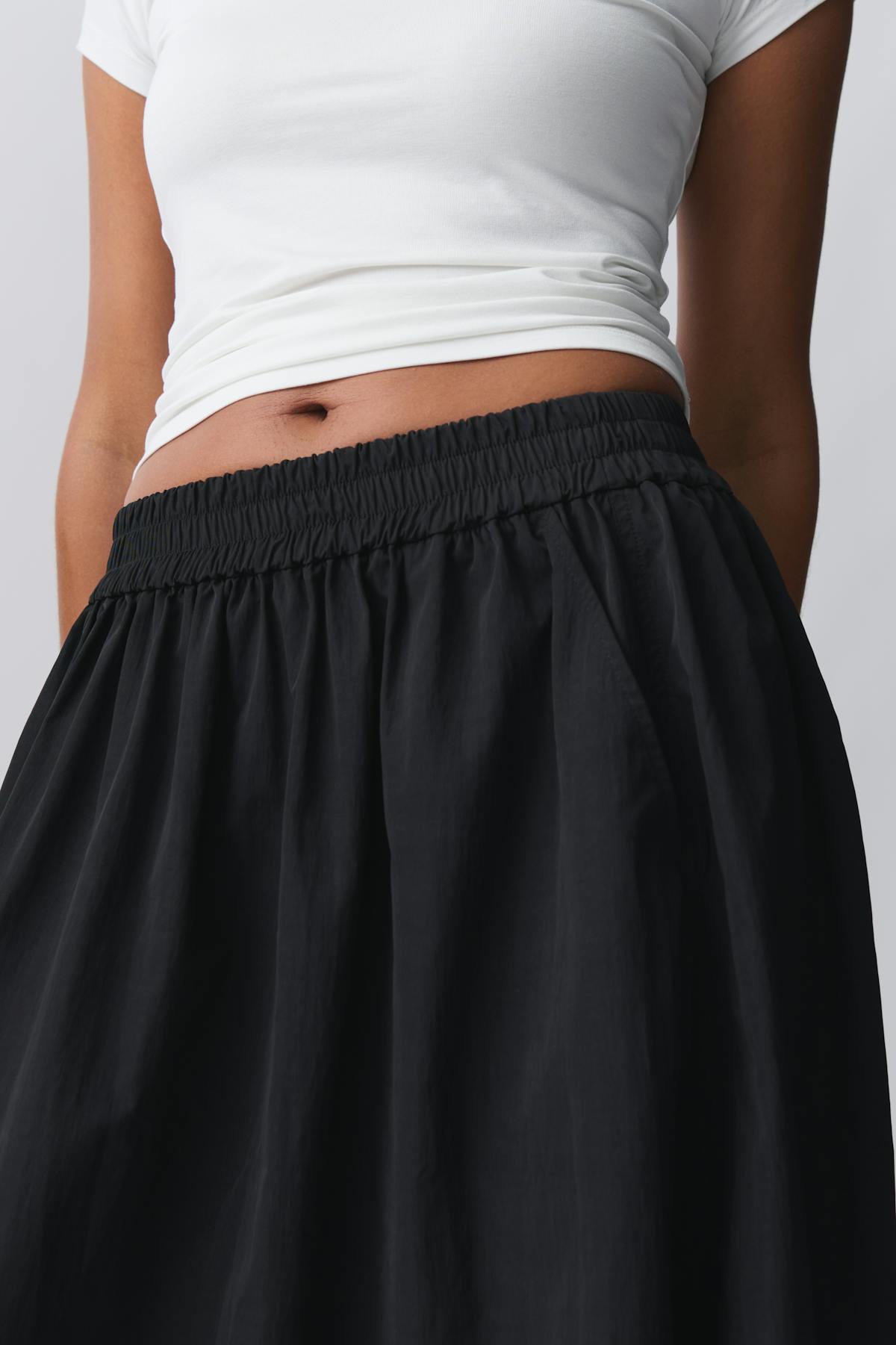Pleated skirt