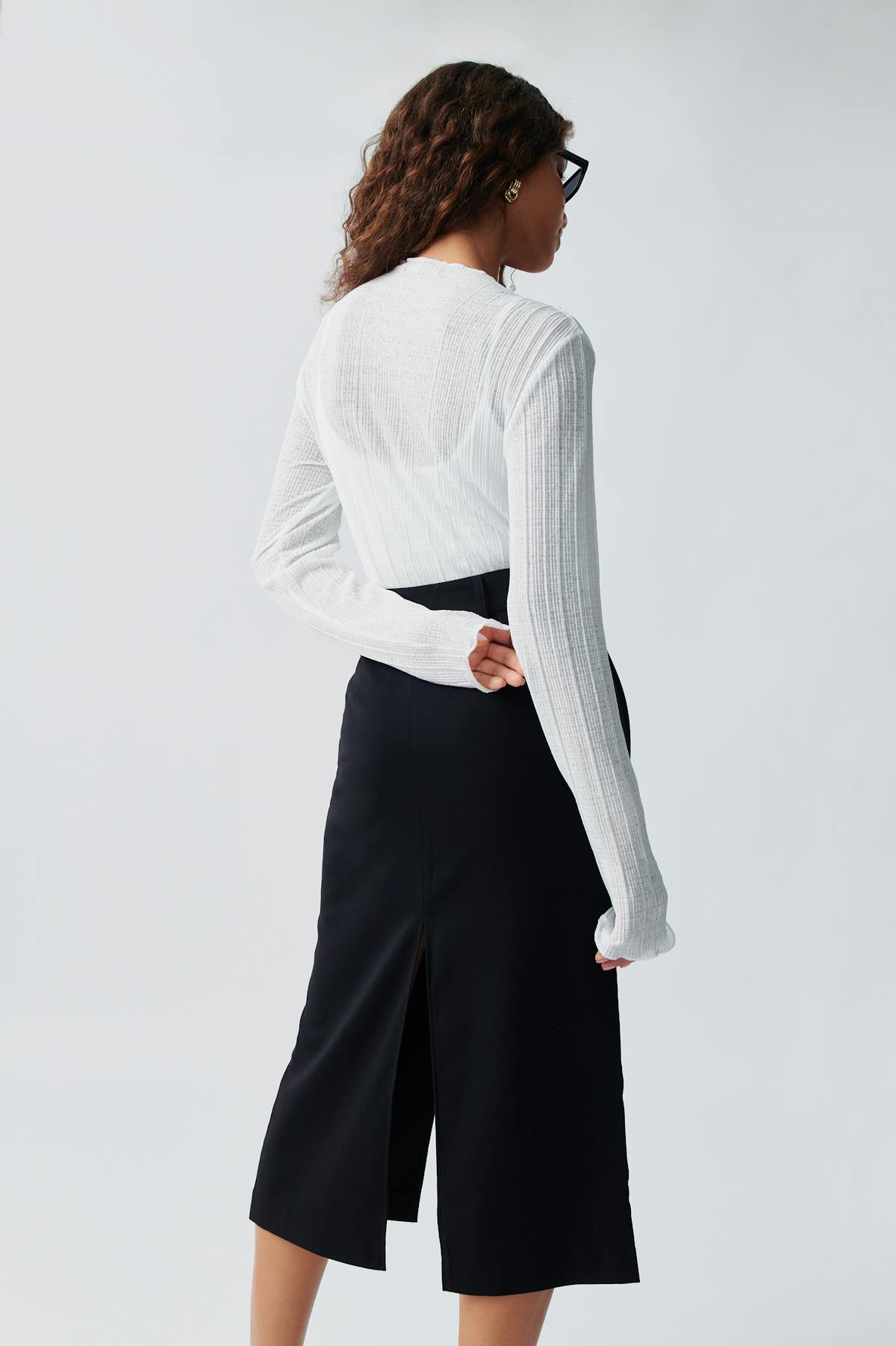Pleated skirt