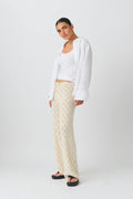 knitted crochet trousers