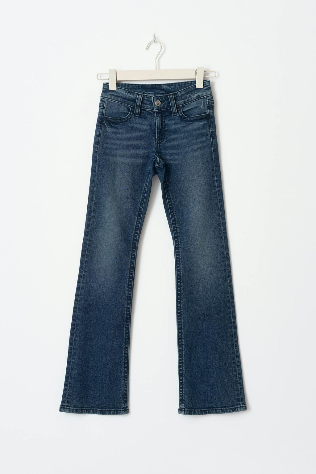 Low boot embroidery jeans