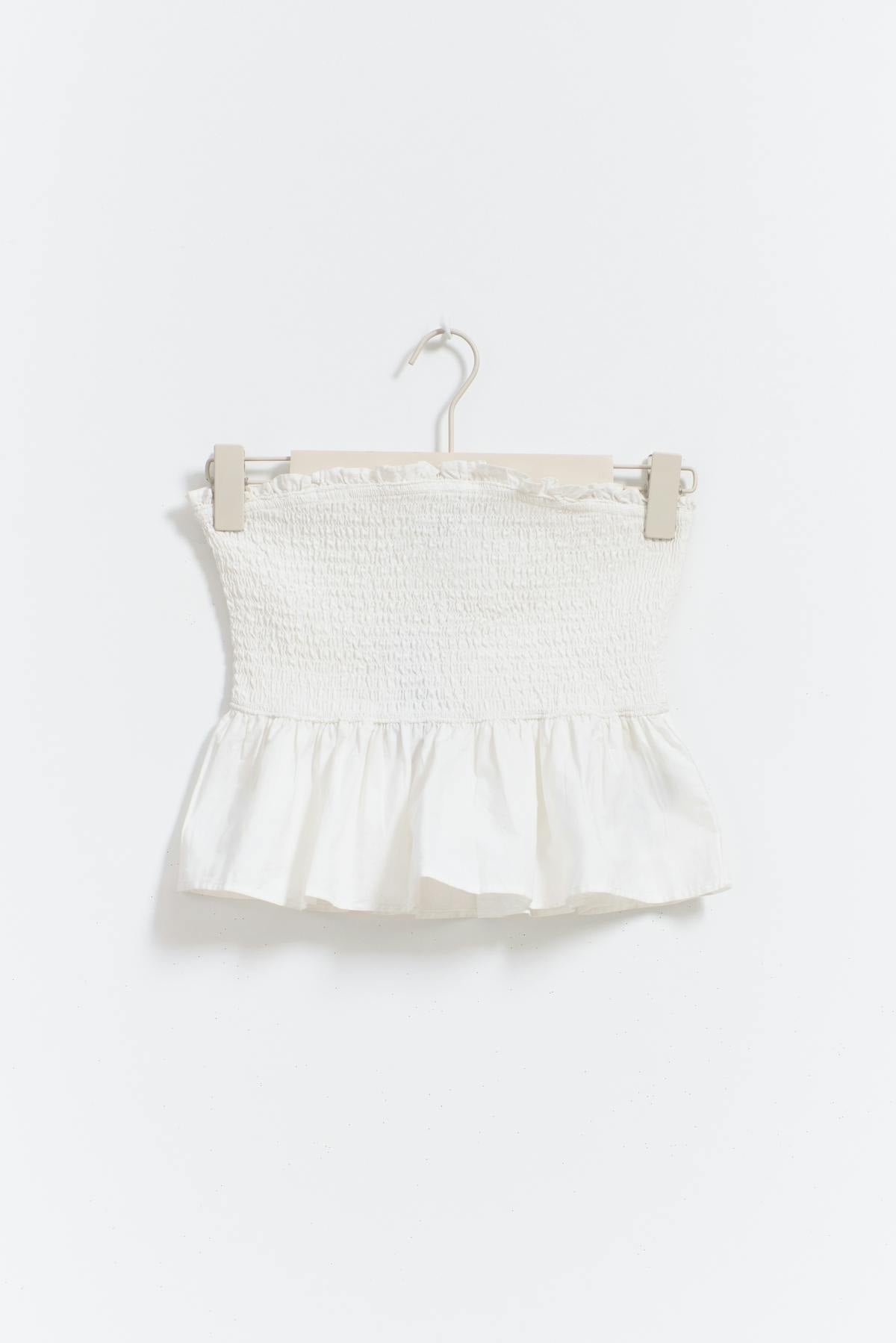 Smock tube top
