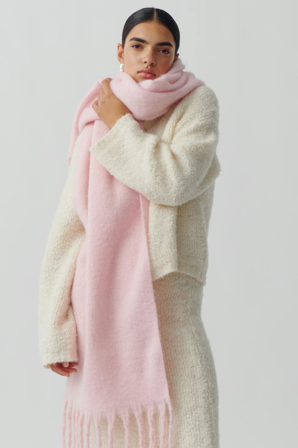 Soft chunky scarf