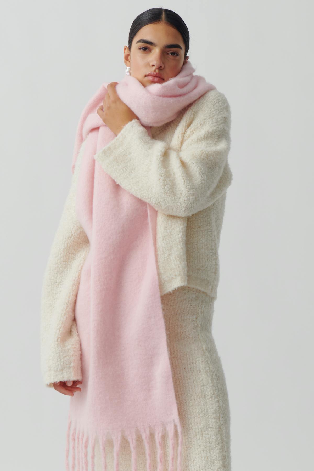 Soft chunky scarf
