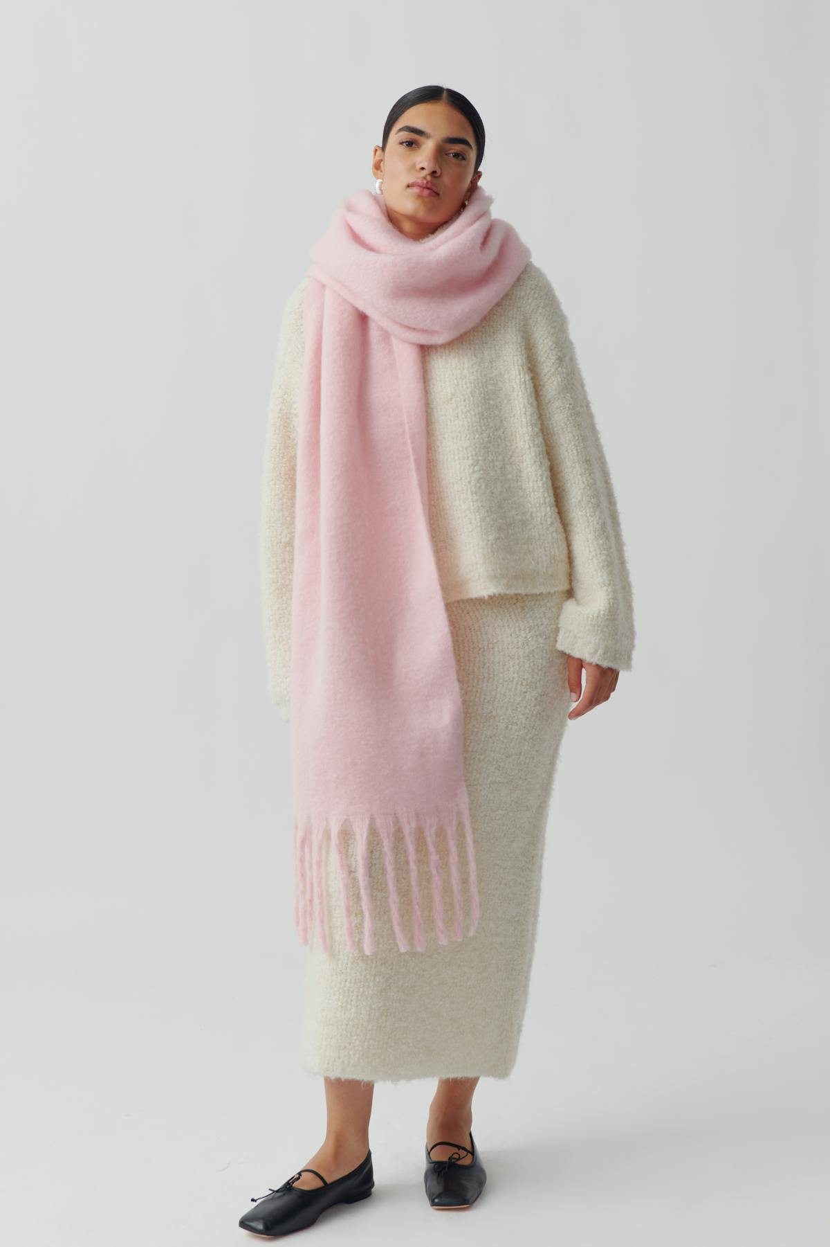 Soft chunky scarf