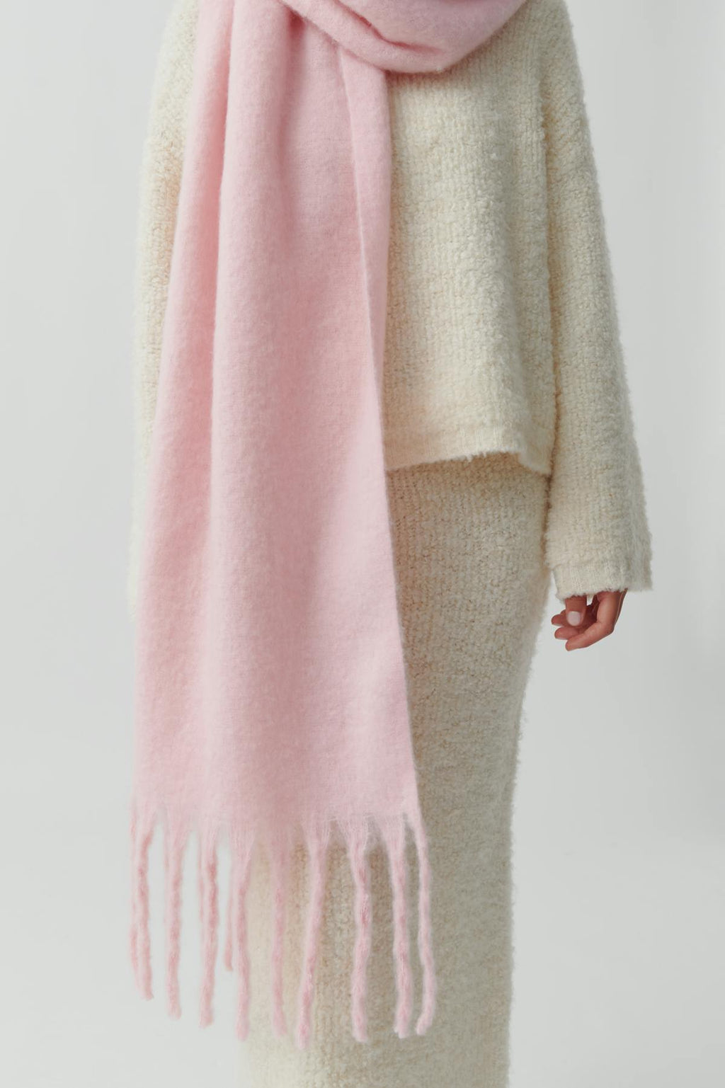 Soft chunky scarf