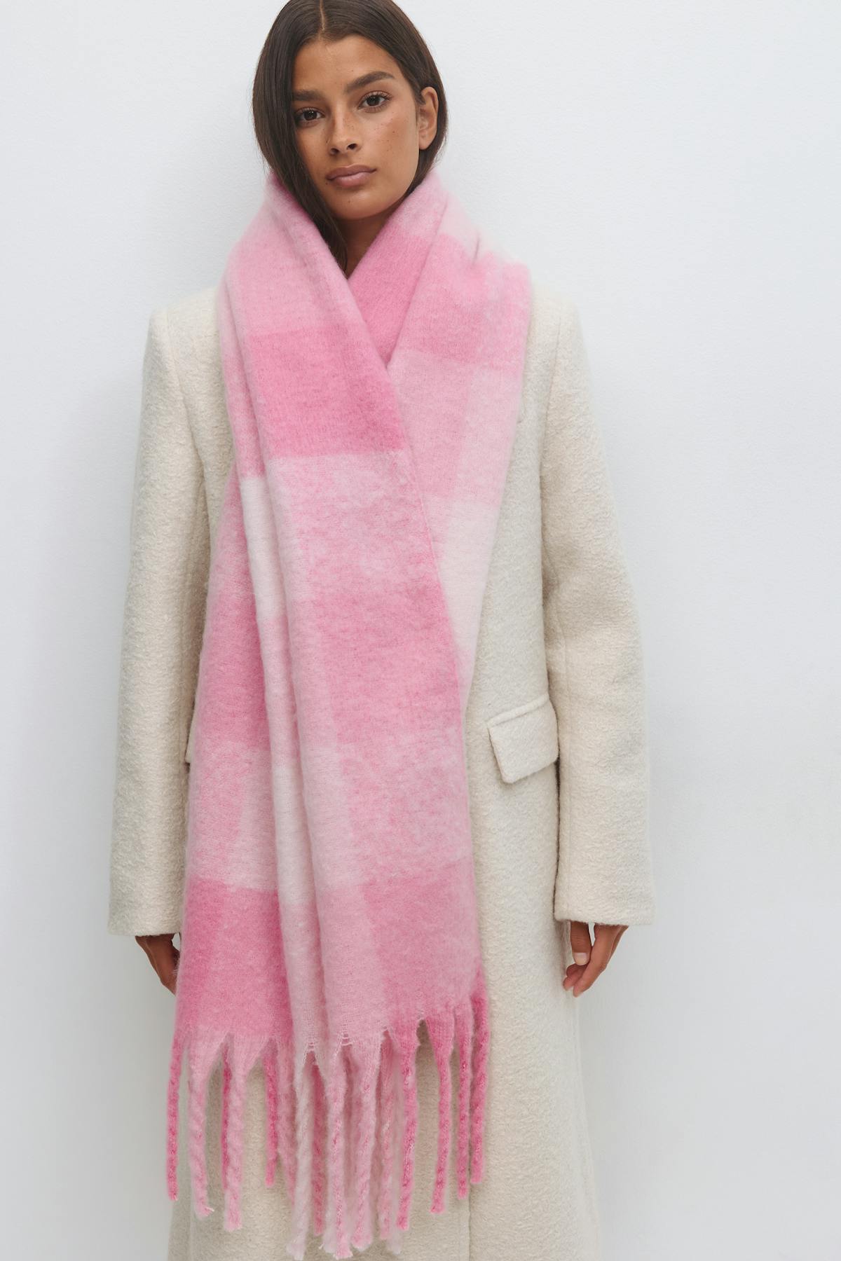 Soft chunky scarf