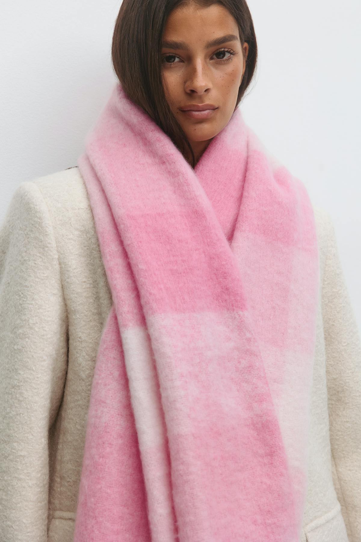 Soft chunky scarf