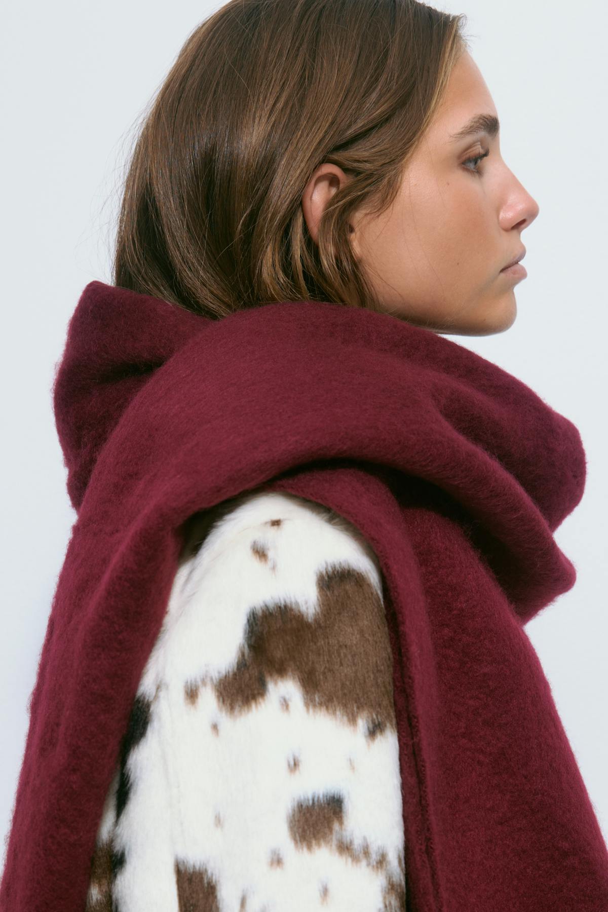 Soft chunky scarf