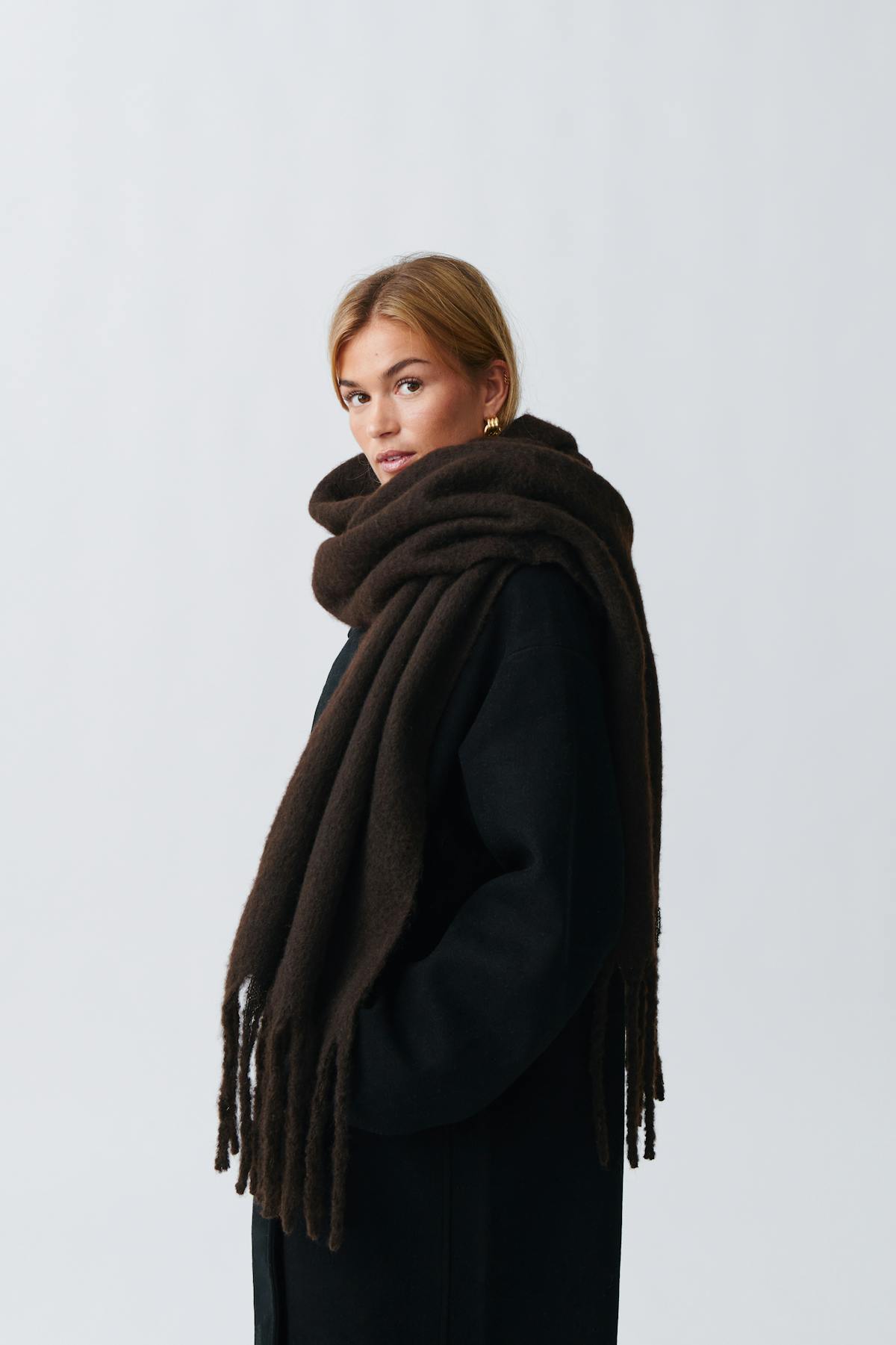 Soft chunky scarf