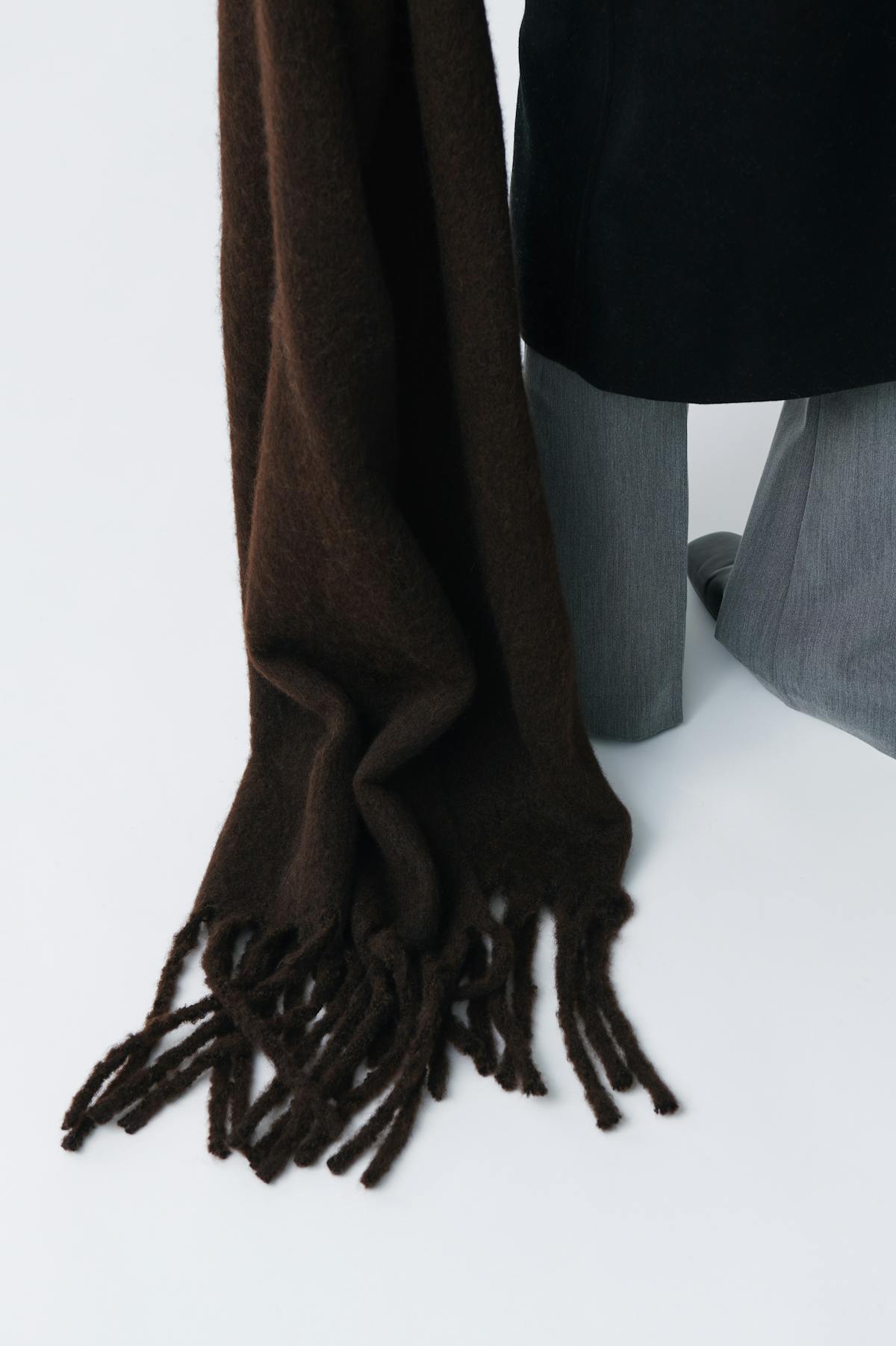 Soft chunky scarf
