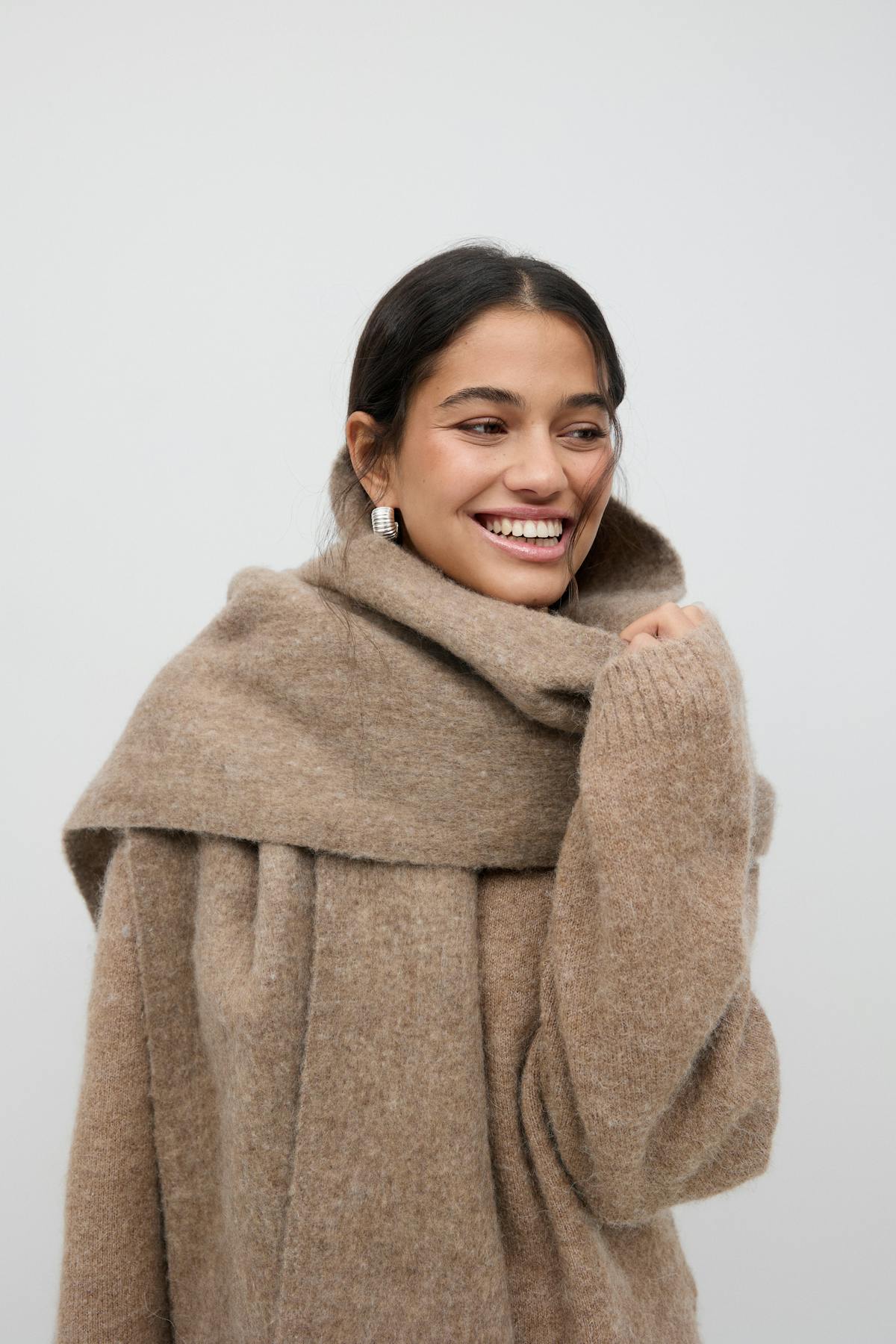 Soft chunky scarf