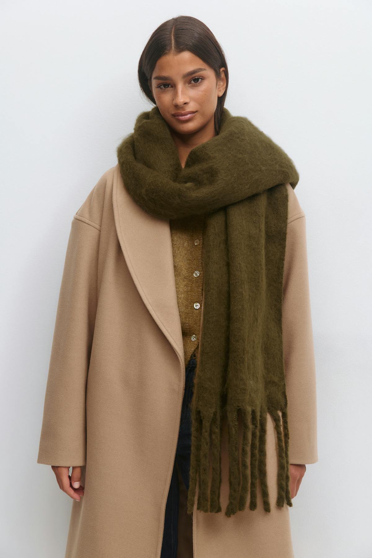 Soft chunky scarf