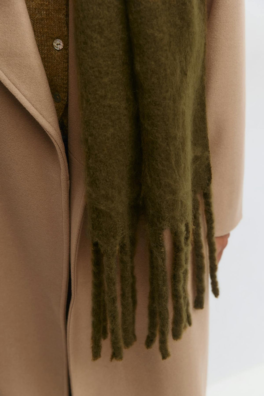 Soft chunky scarf