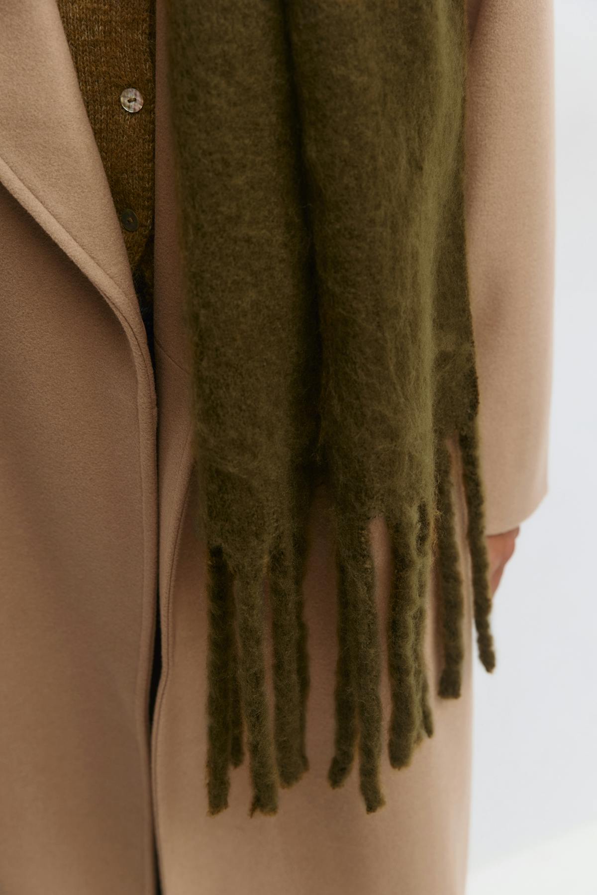 Soft chunky scarf