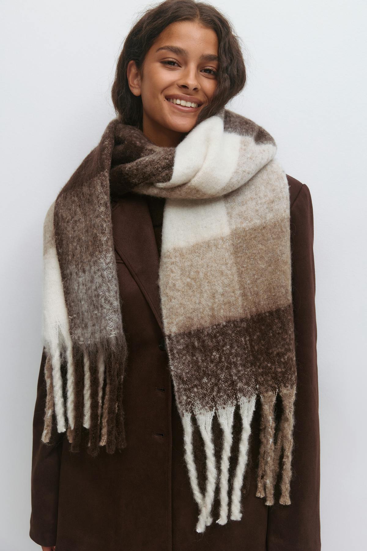 Soft chunky scarf
