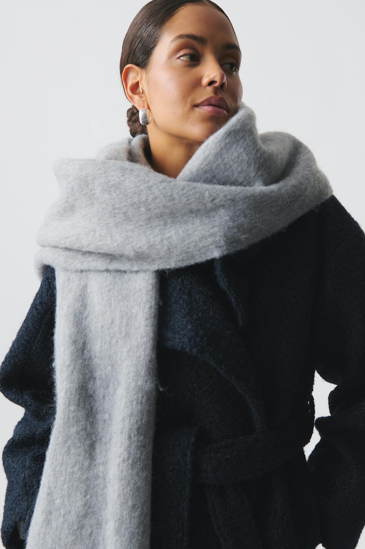 Soft chunky scarf