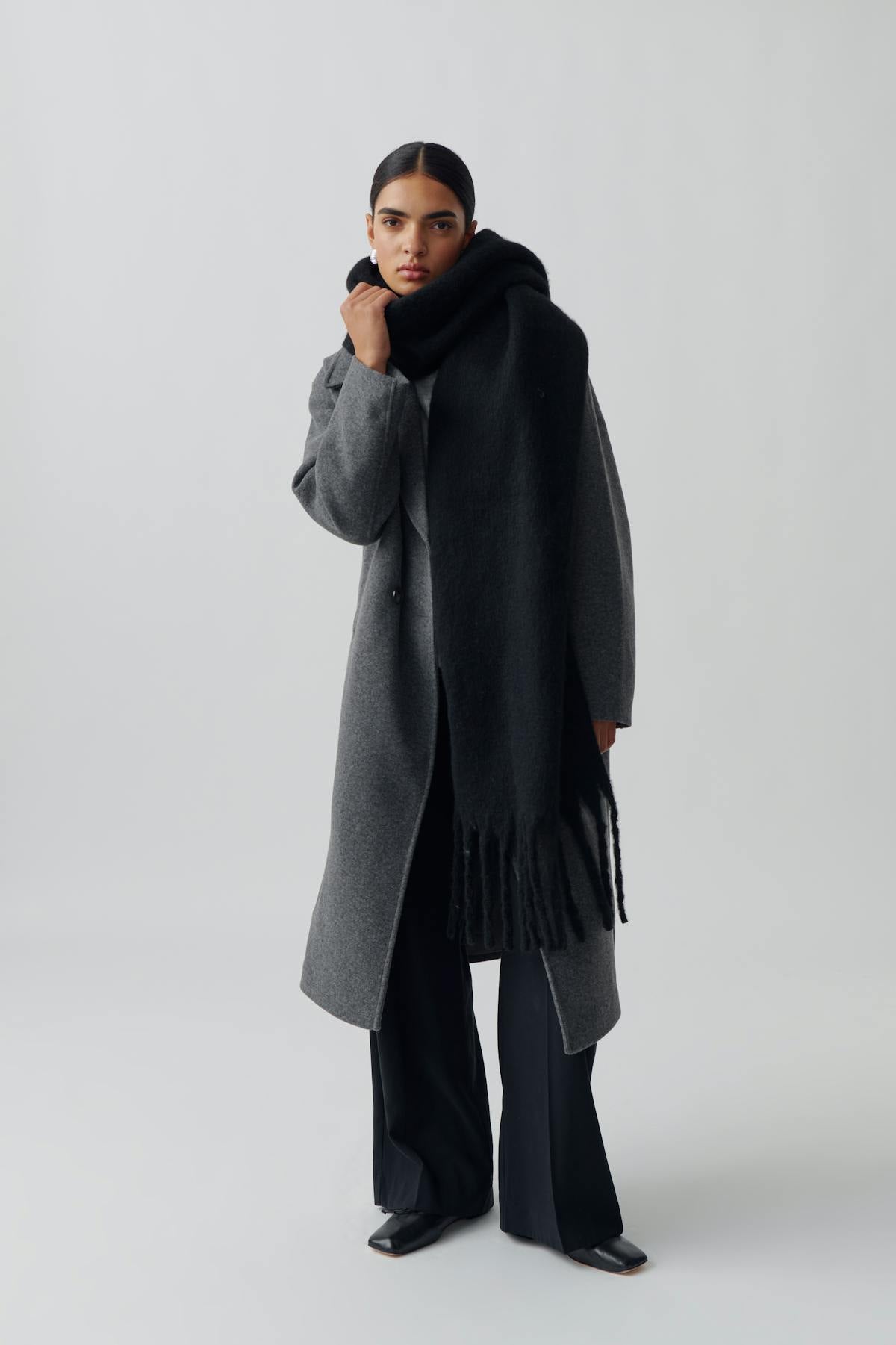 Soft chunky scarf
