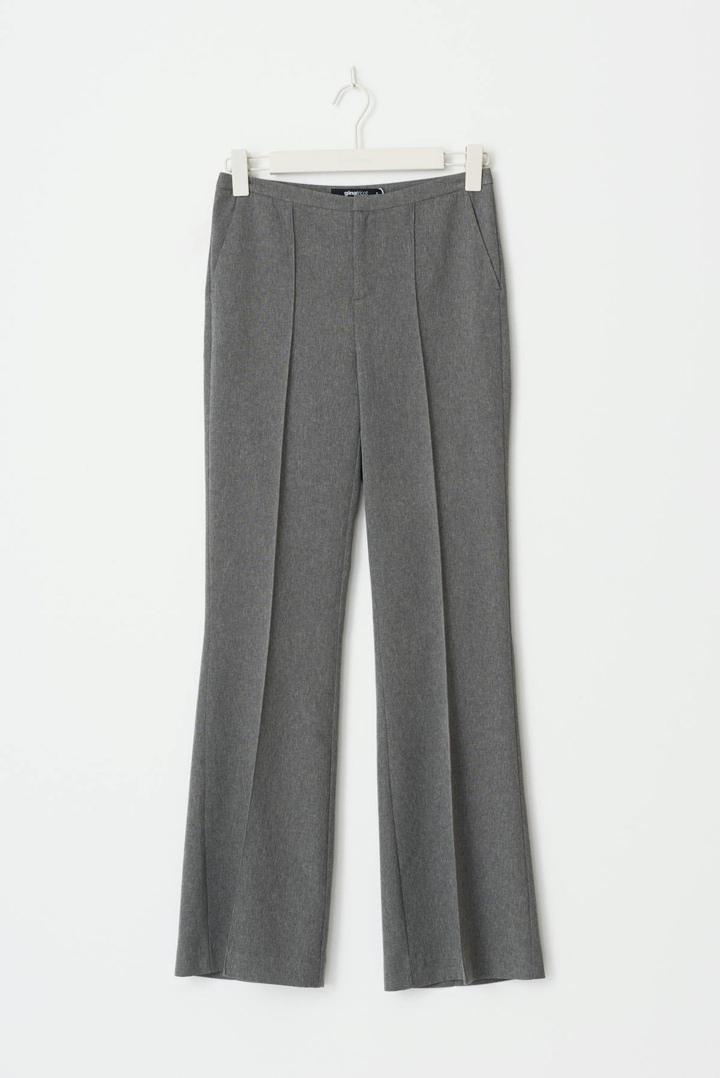 mid waist bootcut trousers
