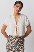 Tie lace top