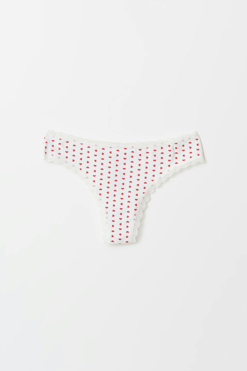 Flirty cotton thong