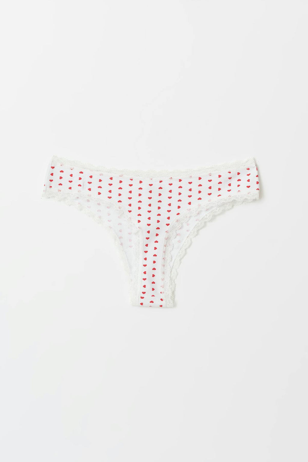 Flirty cotton thong